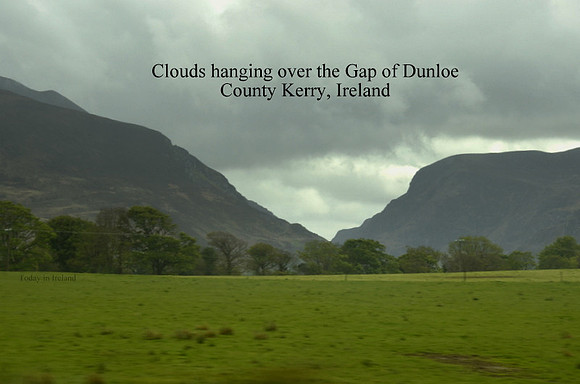 The Gap of Dunloe as seen from the Ring of Kerry road