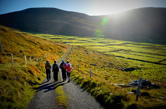 Hillwalking near Waterville