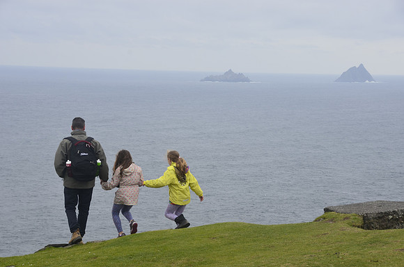Enjoying Bray Head