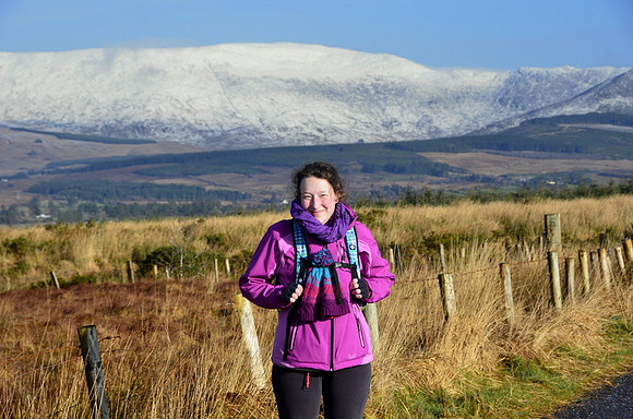 A winter walk near Waterville