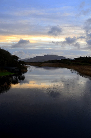 From the weir bridge in Waterville