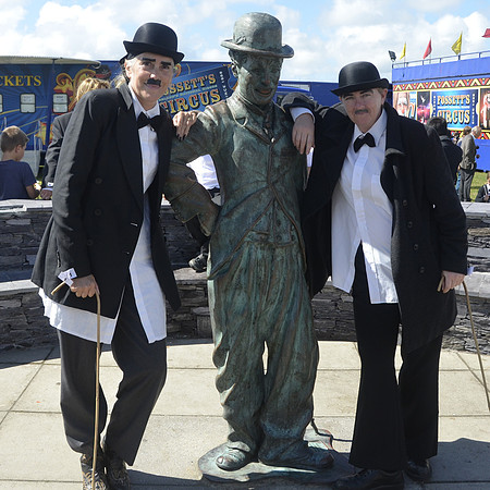 Charlie Chaplin Comedy Film Festival in August in Waterville.