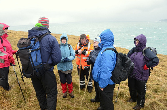 Walking Bray Head loop walk