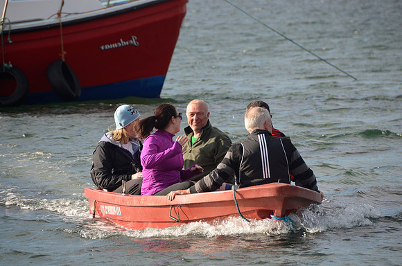 Hire a boat cap't to take you on a walk on Beginish Island!