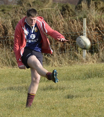 Iveragh Eagles rugby game in Reenard