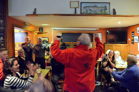 A fun night at The Lobster in Waterville