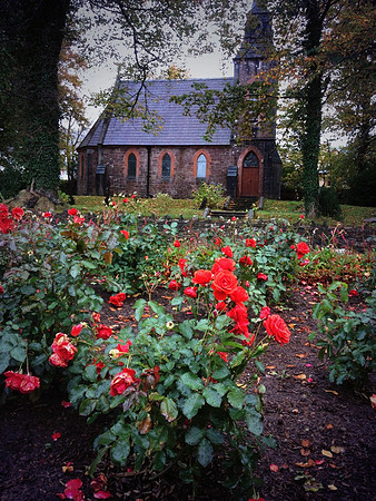 A church in Glenbeigh on the RoK road