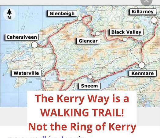 Ring of Kerry - NOT The Kerry Way!