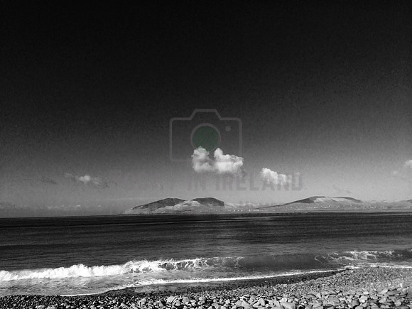Ballinskelligs Bay in Black and White